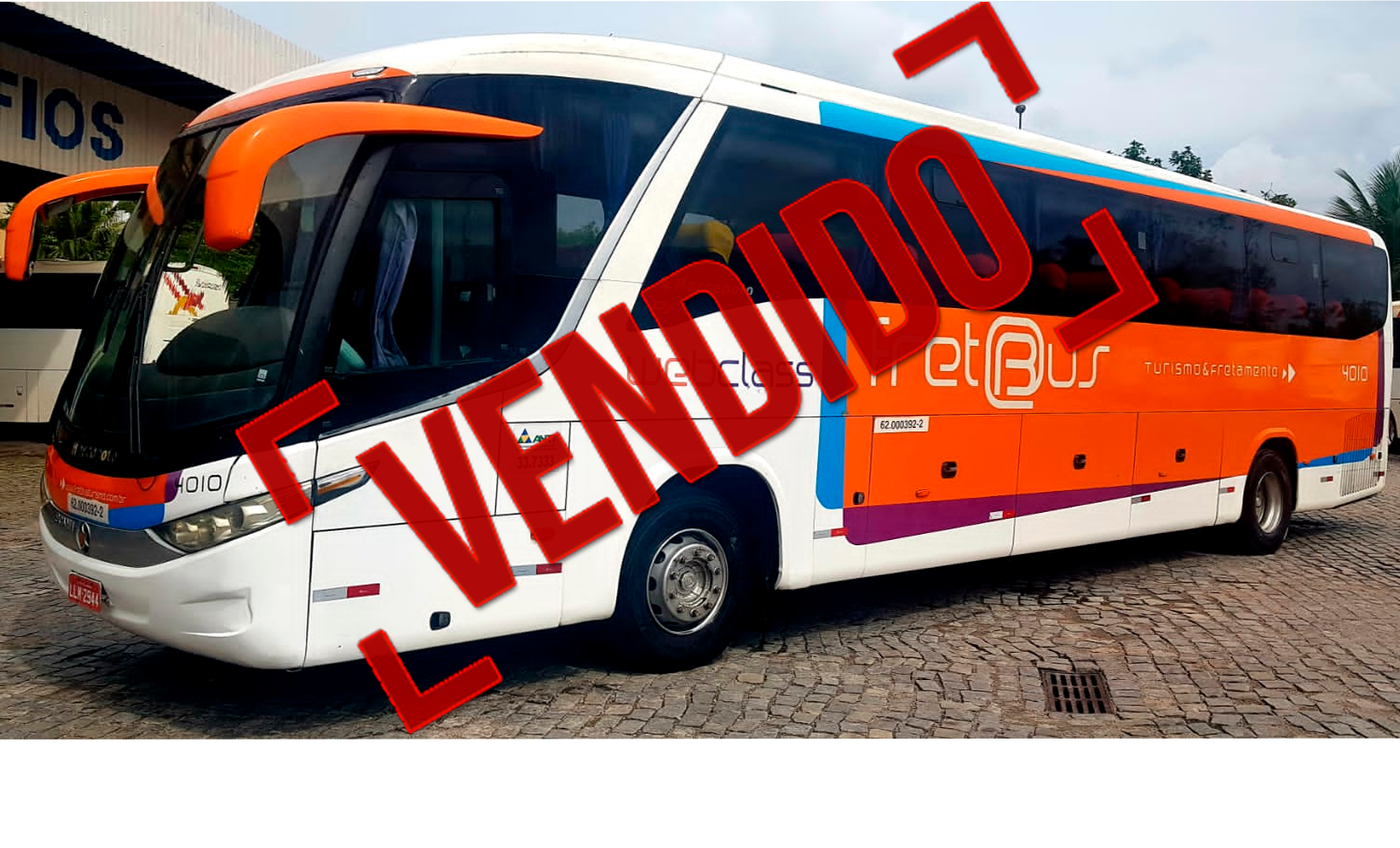 ÔNIBUS MARCOPOLO PARADISO G7 1050 ANO 2011